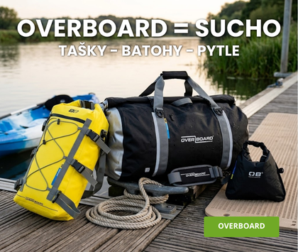 OverBoard vodotěsné tašky, batohy a pouzdra